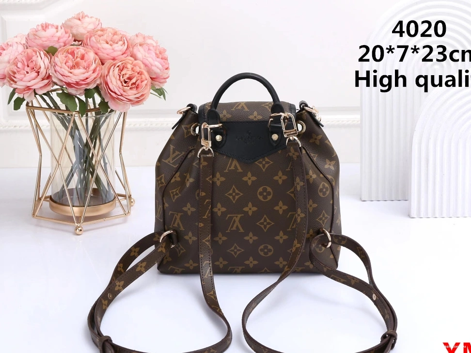 For Louis Vuitton Women 3557 Backpacks StreetReady 0507